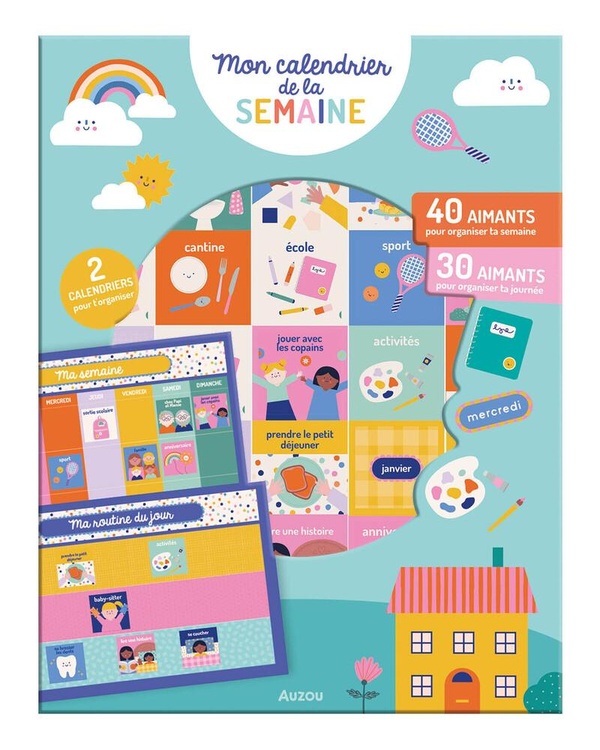MON CALENDRIER DE LA SEMAINE