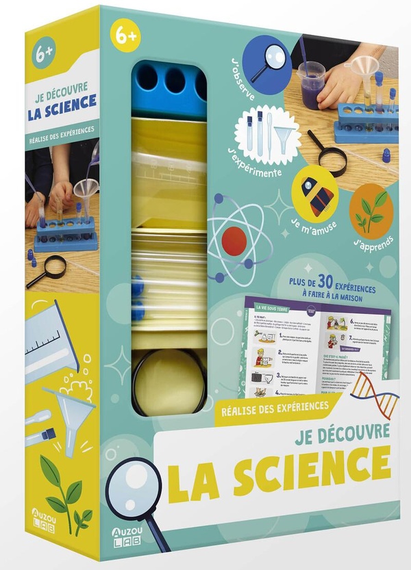 AUZOU LAB' - JE DECOUVRE LA SCIENCE