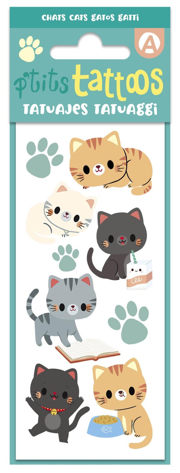 MES P'TITS TATTOOS CHATS
