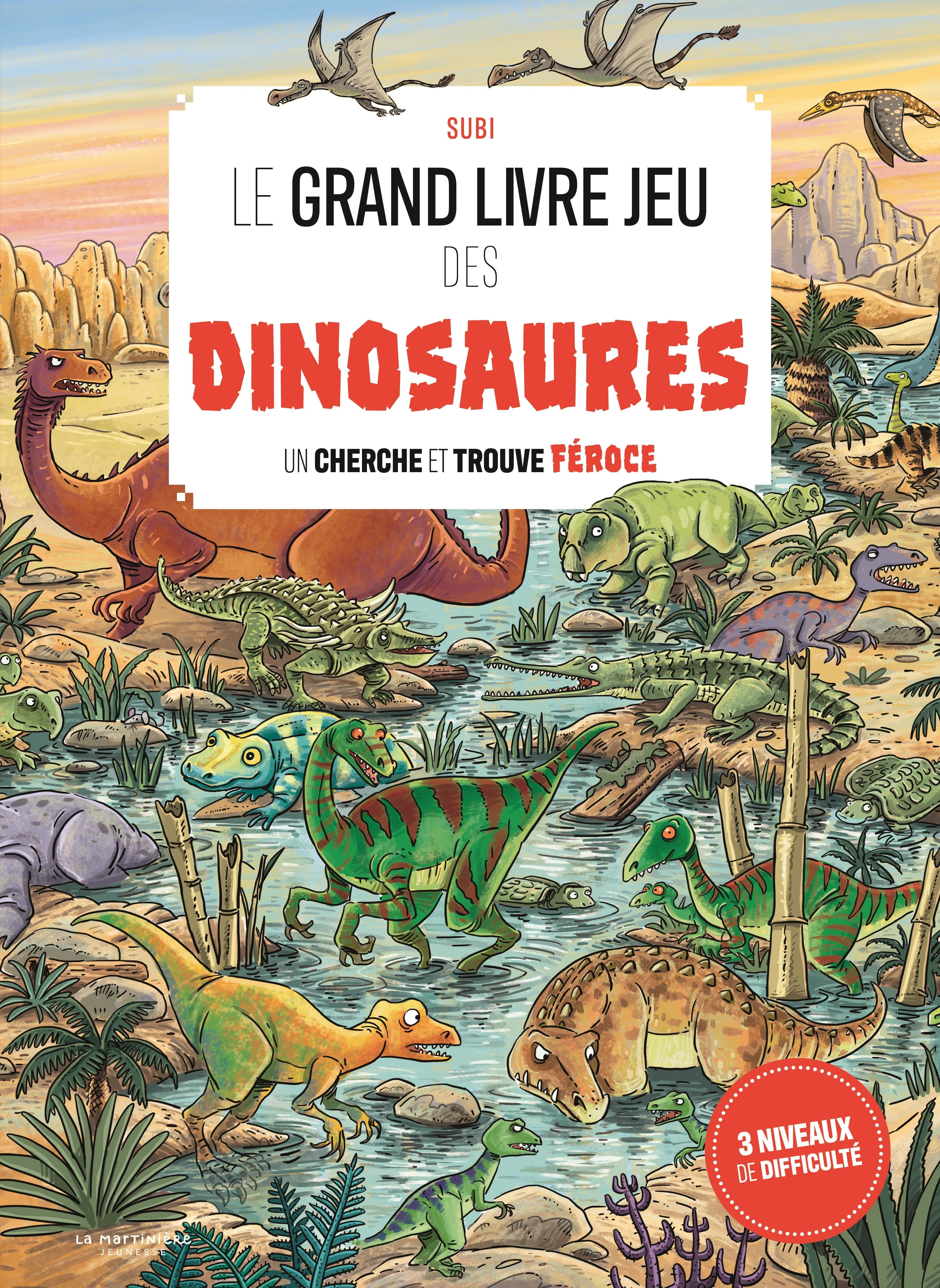 LE GRAND LIVRE JEU DES DINOSAURES