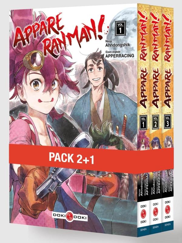 APPARE RANMAN ! - PACK PROMO VOL. 01 A 03 - EDITION LIMITEE