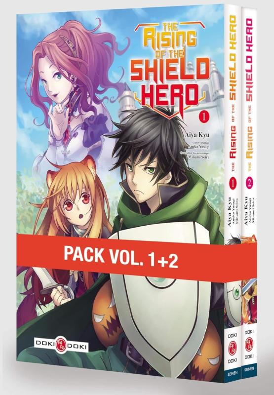 RISING OF THE SHIELD HERO (THE) - THE RISING OF THE SHIELD HERO - PACK PROMO VOL. 01 ET 02 - EDITION