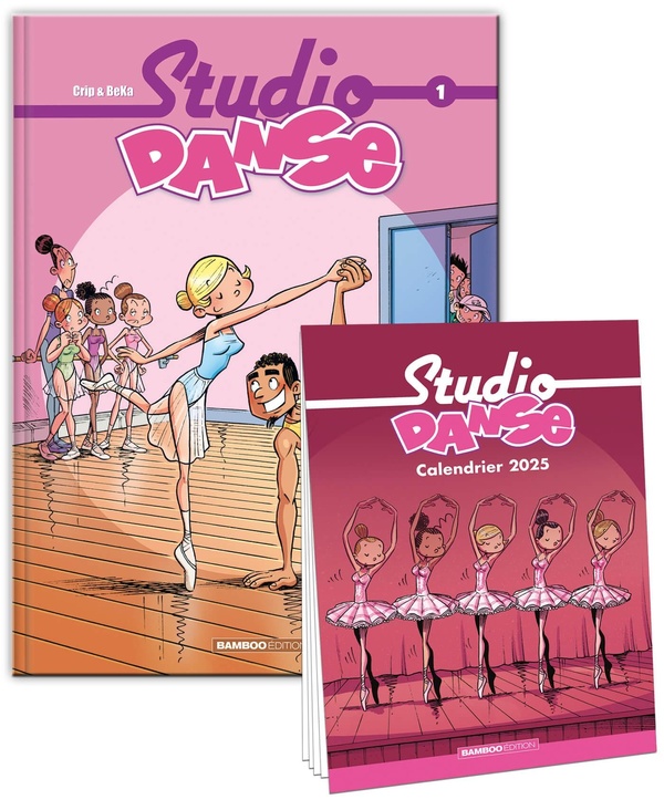 STUDIO DANSE - TOME 01 + CALENDRIER 2025 OFFERT - AMENDES A LIRE !