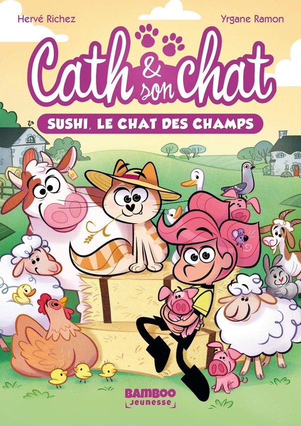 CATH ET SON CHAT - T12 - CATH ET SON CHAT - POCHE - TOME 03 - SUSHI, LE CHAT DES CHAMPS