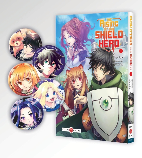 RISING OF THE SHIELD HERO (THE) - T01 - THE RISING OF THE SHIELD HERO - VOL. 01 - EDITION LIMITEE -