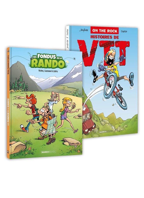 LES FONDUS - T01 - LES FONDUS DE LA RANDO - PACK RANDO + VTT