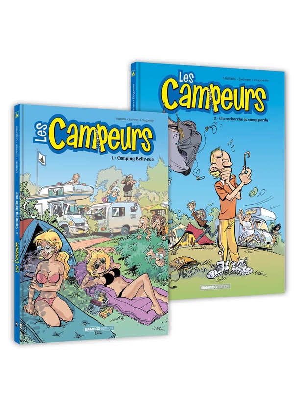 LES CAMPEURS - PACK T01 + T02