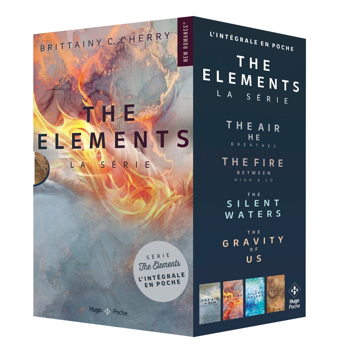 COFFRET THE ELEMENTS TOMES 01 A 04 - POCHE