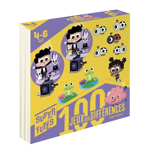 100 JEUX DES DIFFERENCES POUR SUPER FUTES 4-6 ANS