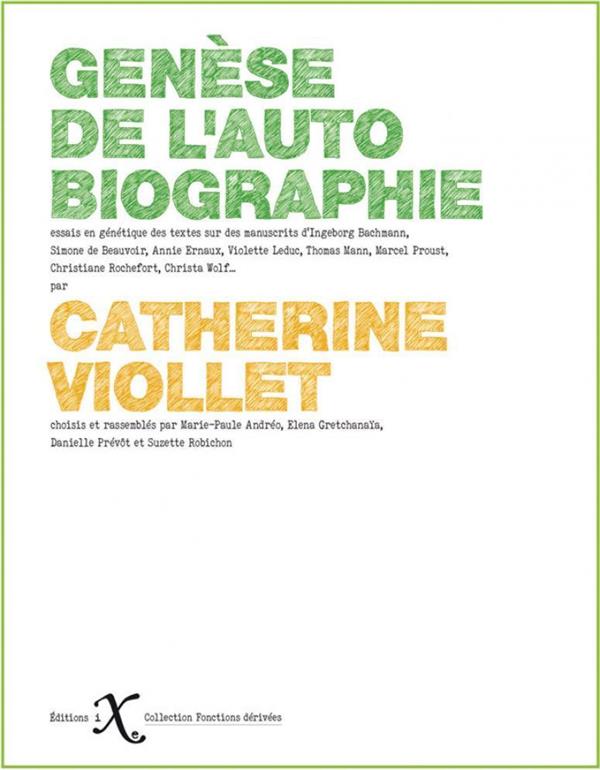 GENESE DE L'AUTOBIOGRAPHIE