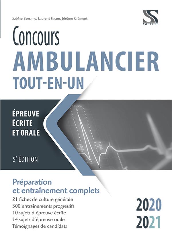 CONCOURS AMBULANCIER 2020-2021 - TOUT-EN-UN