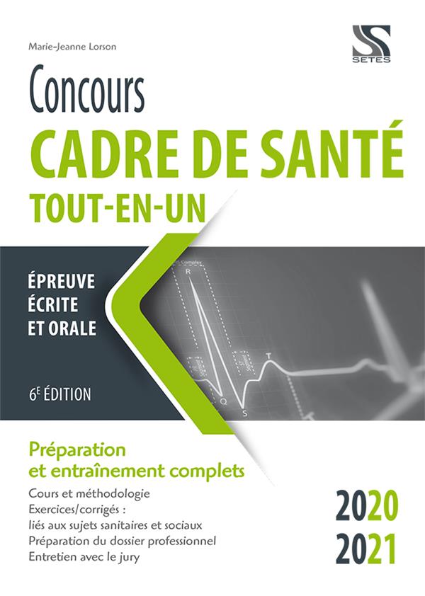 CONCOURS CADRE DE SANTE 2020-2021 - TOUT-EN-UN