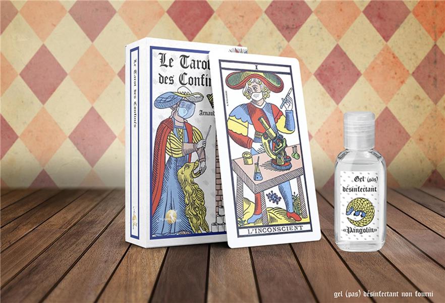 LE TAROT DES CONFINES - JEU DE 22 CARTES AVEC UN LIVRET EN COULEURS DE 63 PAGES