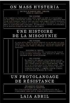 ON MASS HYSTERIA - VOL03 - UNE HISTOIRE DE LA MISOGYNIE