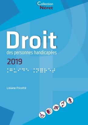 DROIT DES PERSONNES HANDICAPEES 2019