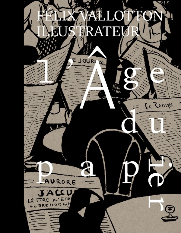 LAGE DU PAPIER - FELIX VALLOTTON ILLUSTRATEUR - ILLUSTRATIONS, COULEUR