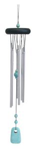 CARILLON A VENT METAL 6 TUBES - TURQUOISE