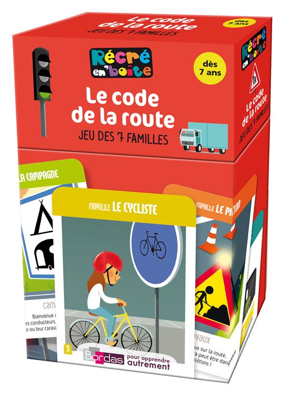 Recre en'boite le code de la route jeu des 7 familles des 7 ans