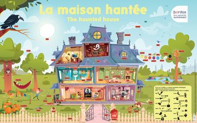 Les posters phosphorescents - la maison hantee - the haunted house