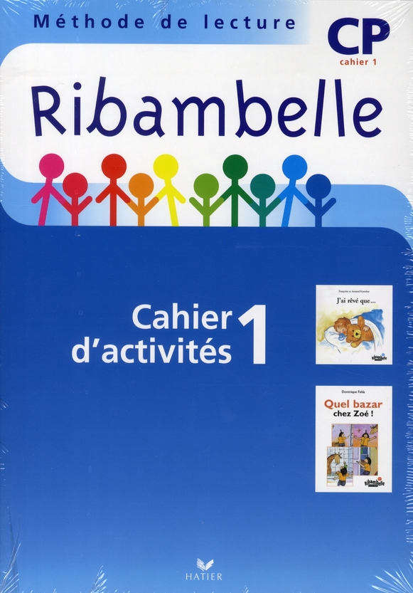 Ribambelle cp serie bleue ed. 2008 - cahier d'activites 1 + livret 1 + mes outils pour ecrire
