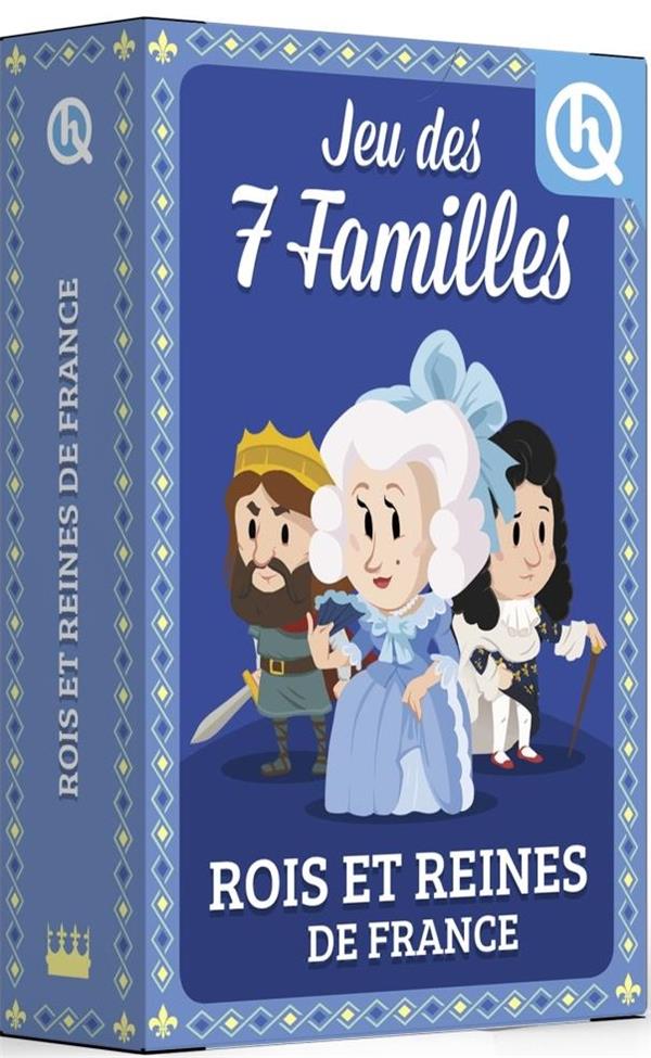 7 familles rois et reines de france