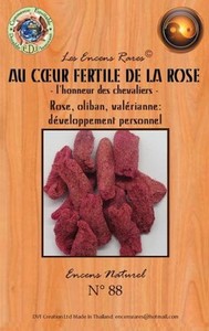 ENCENS RARES : AU COEUR FERTILE DE LA ROSE - L'HONNEUR DES CHEVALIERS - DEVELOPPEMENT PERSONNEL - 25