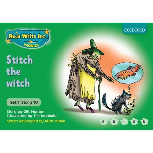 STITCH THE WITCH - GREEN 1