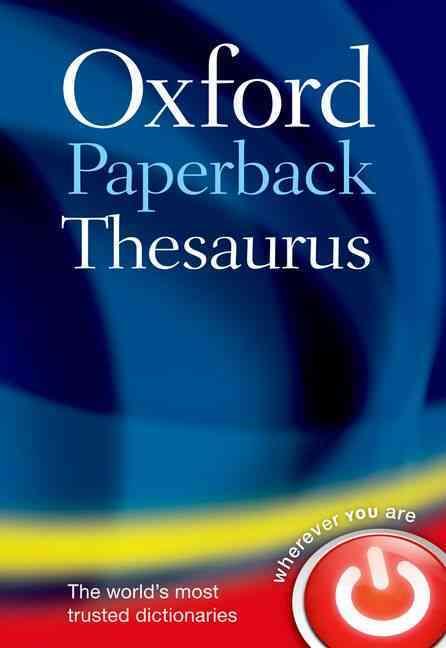 Oxford paperback thesaurus 3eme edition