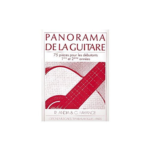 RAFAEL ANDIA : PANORAMA DE LA GUITARE - VOL. 1 +CD