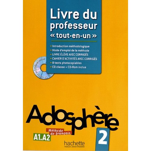 Adosphere 2 - livre du professeur + cd-rom encarte