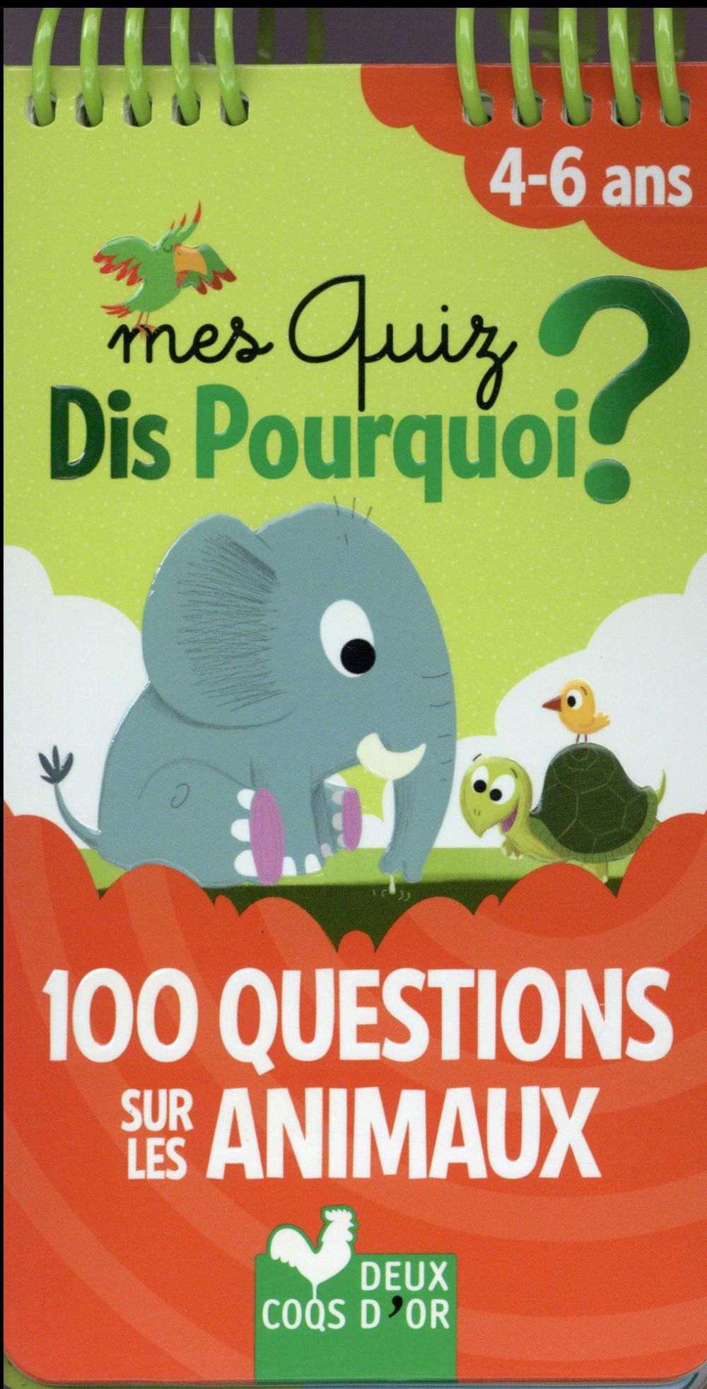 Mes quiz dis pourquoi ? 100 questions sur les animaux - bloc a spirale