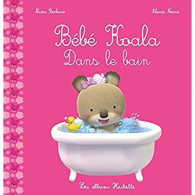Bebe koala - dans le bain