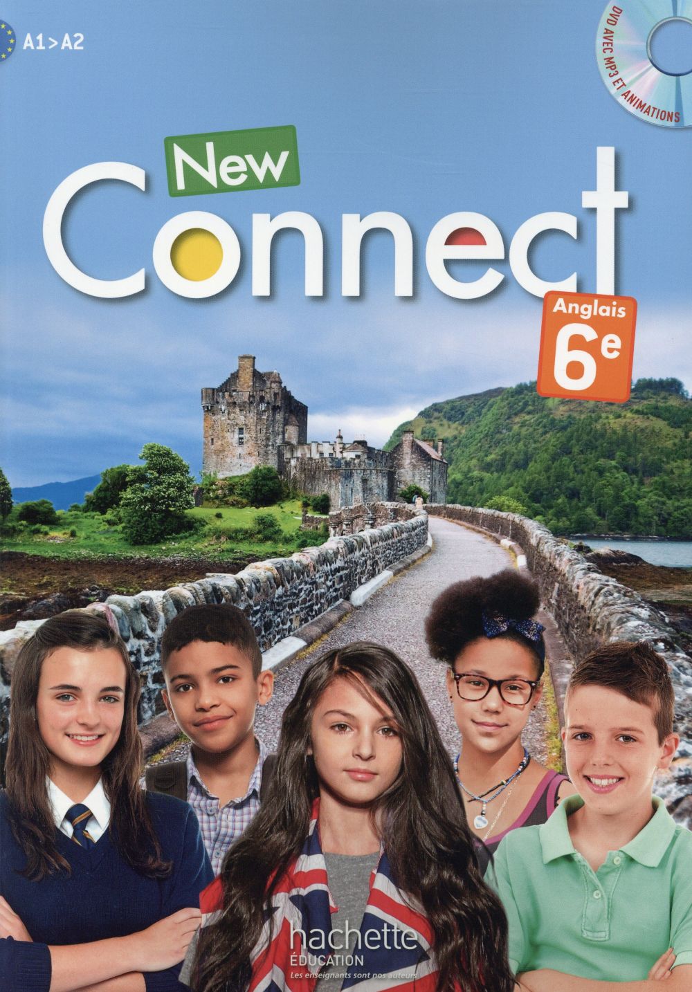 NEW CONNECT 6E - ANGLAIS - LIVRE DE L'ELEVE + DVD ELEVE INCLUS - EDITION 2015