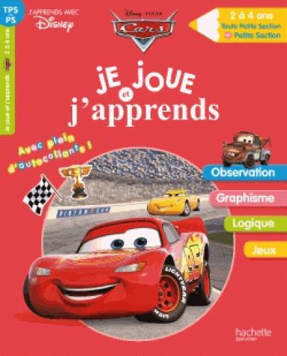 Je joue et j'apprends cars tps-ps