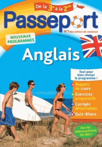 Passeport - anglais de la 3e a la 2de - cahier de vacances 2021