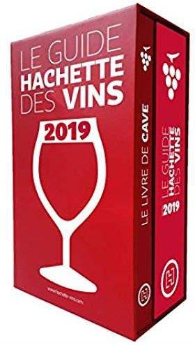 Coffret guide hachette des vins 2019 + livre de cave
