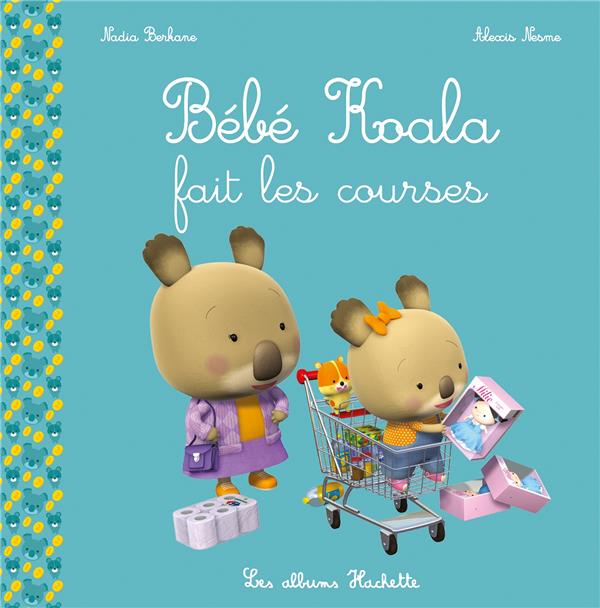 Bebe koala fait les courses