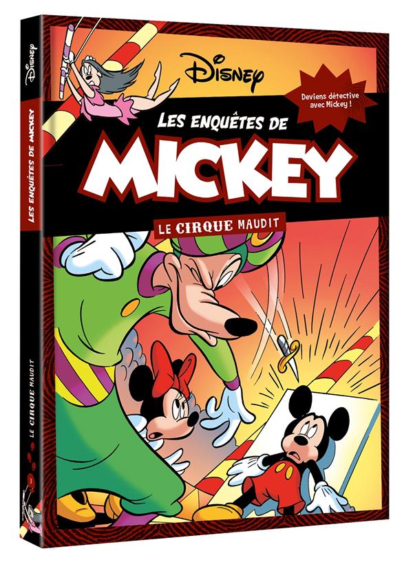 Les enquetes de mickey - le cirque maudit - disney