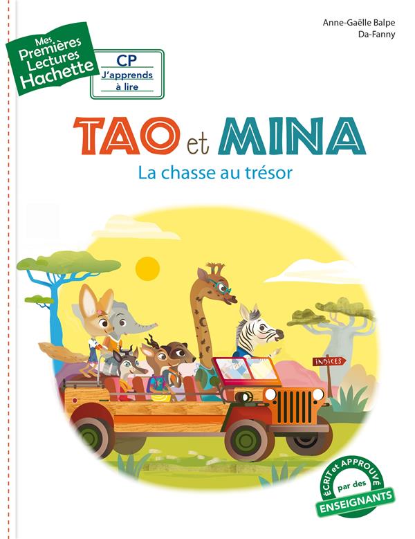 Premieres lectures cp1 tao et mina - la chasse au tresor
