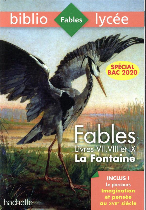 Bibliolycee - fables de la fontaine, jean de la fontaine - livres de vii a ix