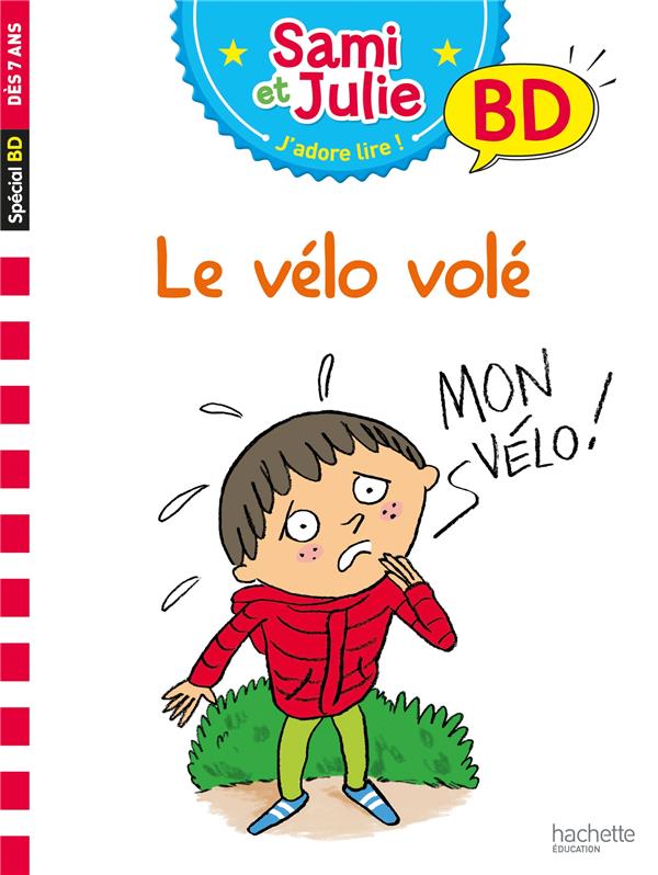 Sami et julie bd : le velo vole