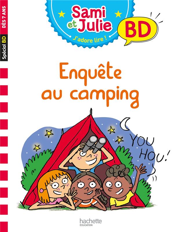 Sami et julie bd : enquete au camping