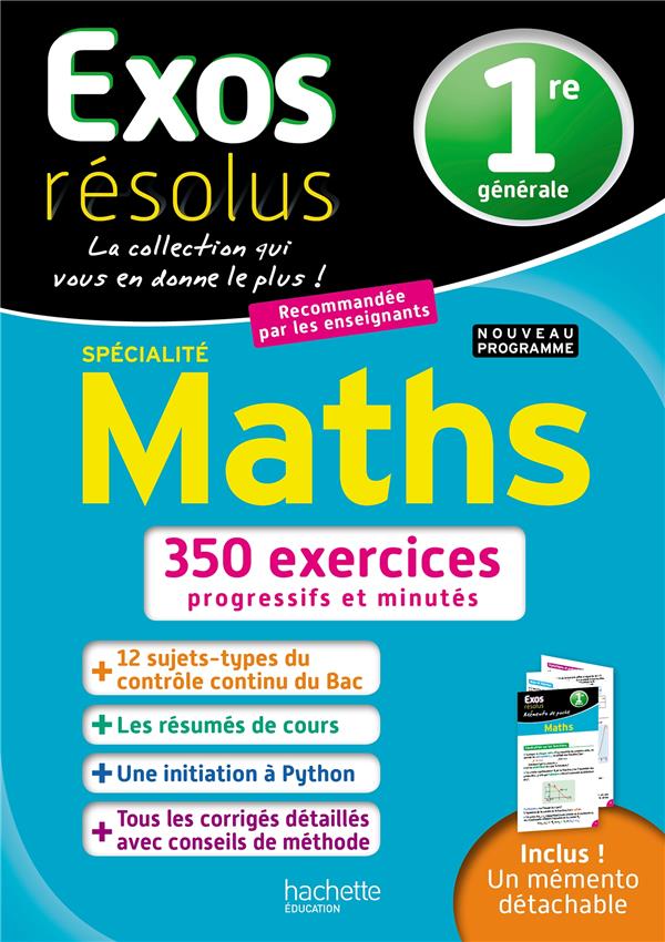 Exos resolus specialite maths 1re