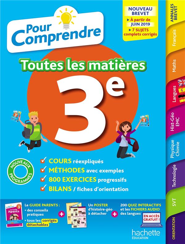 Pour comprendre toutes les matieres 3e