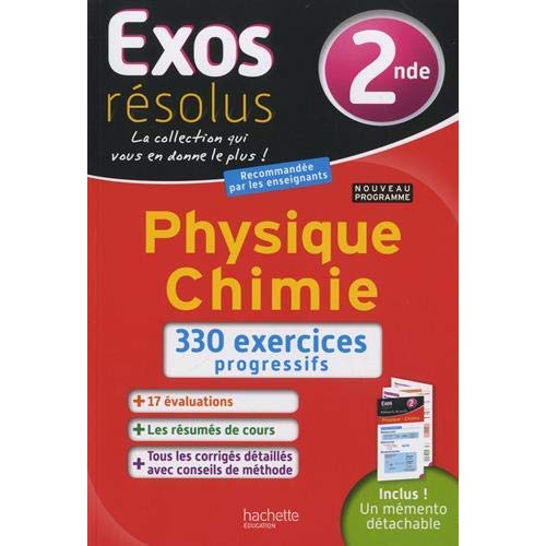 Exos resolus physique-chimie 2nde
