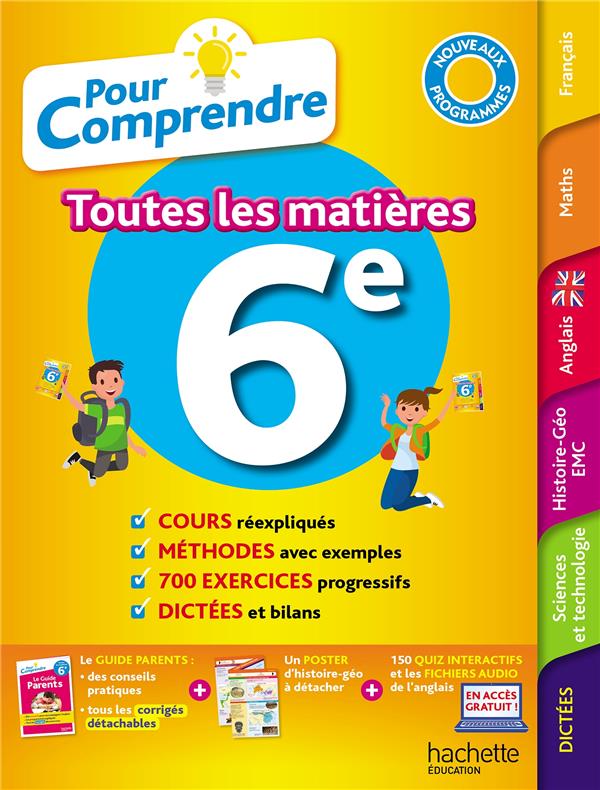 Pour comprendre toutes les matieres 6e
