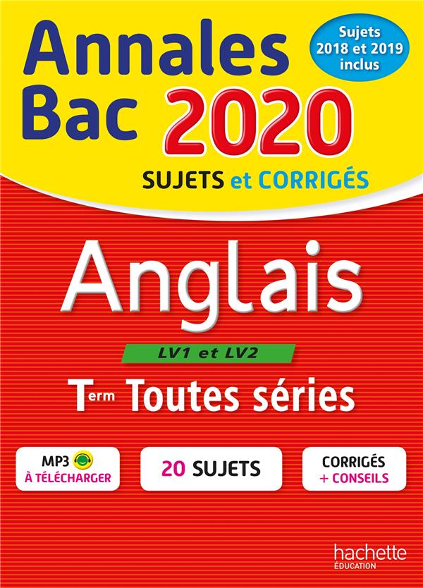Annales bac 2020 anglais term toutes series