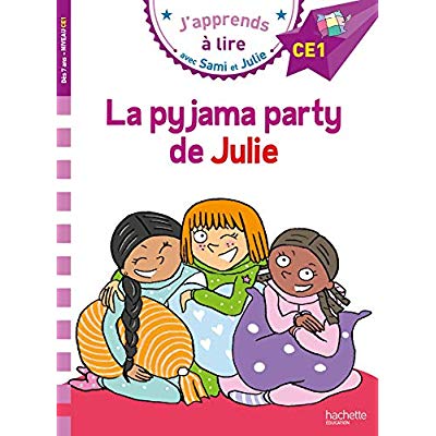 Sami et julie ce1 la pyjama party de julie