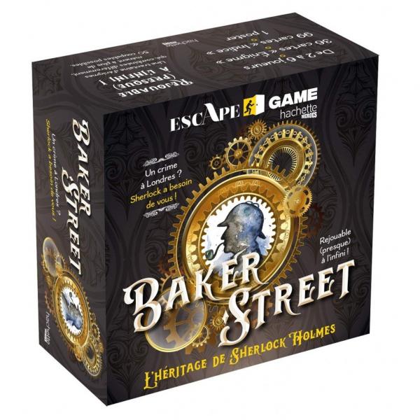 BOITE ESCAPE GAME BAKER STREET - L'HERITAGE DE SHERLOCK HOLMES - NOUVELLE EDITION