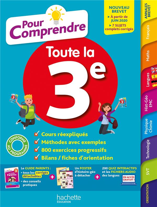 Pour comprendre toutes les matieres 3e